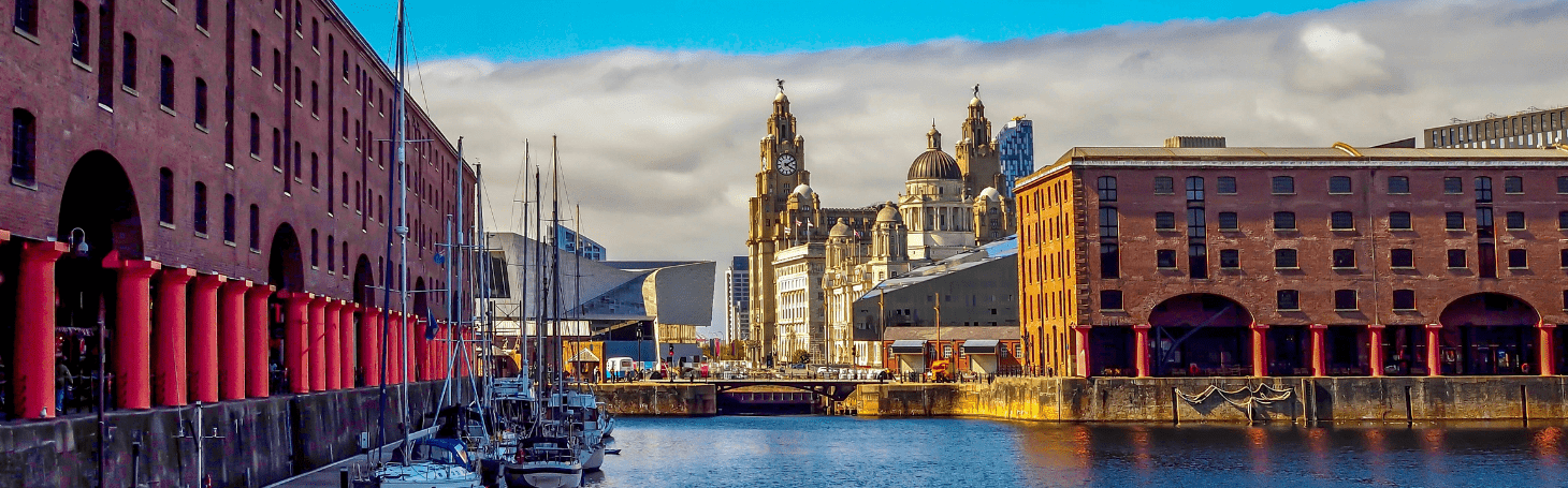 Liverpool widok na miasto