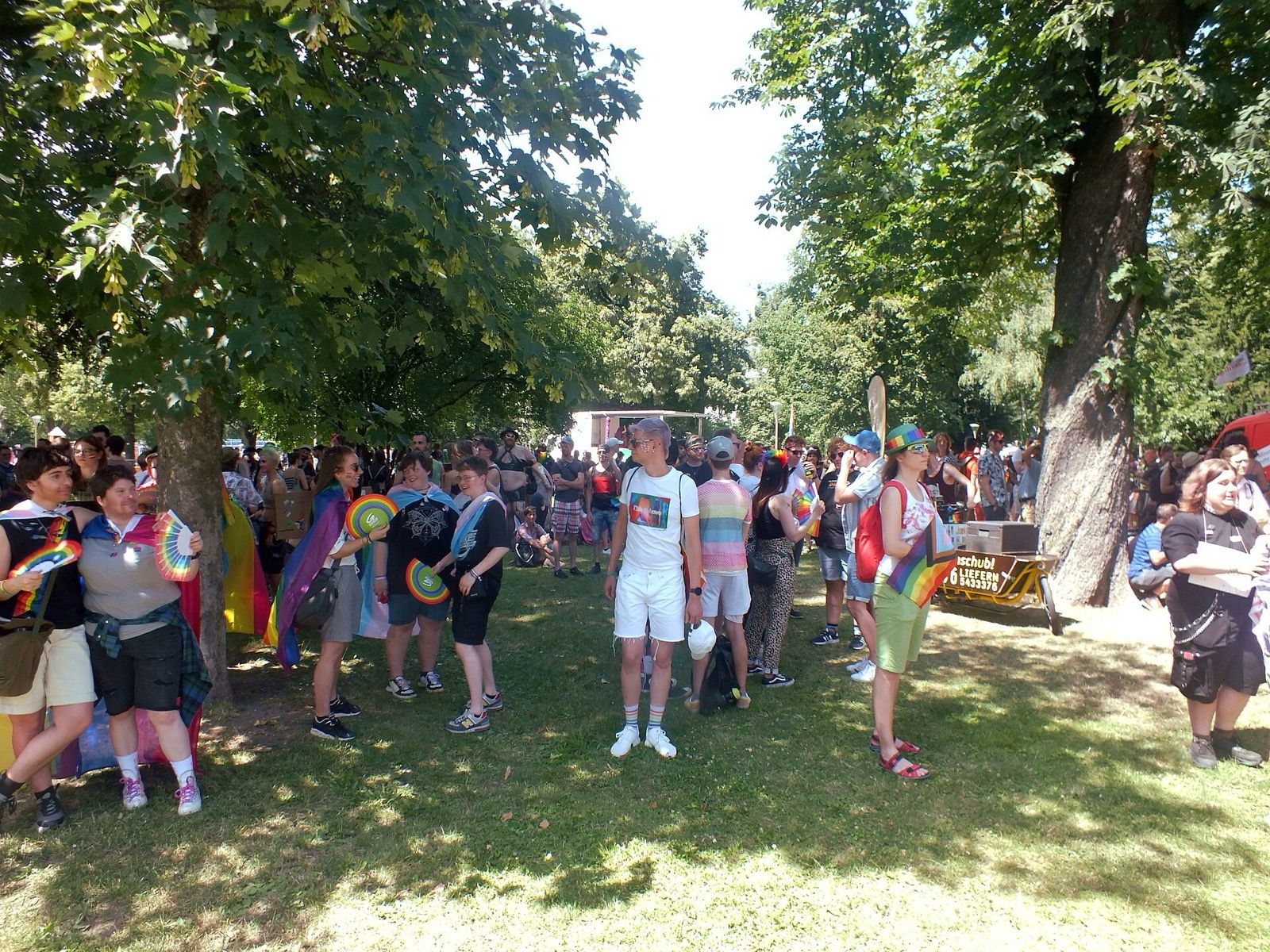 Volksgarten, atrakcja w pobliżu dworca Linz Hauptbahnhof