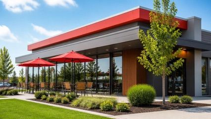 McDonald's Linz, okolice dworca Linz Hauptbahnhof