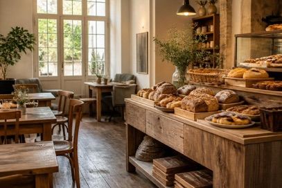 Bäckerei-Café Resch&Frisch Hauptbahnhof, okolice dworca Linz Hauptbahnhof