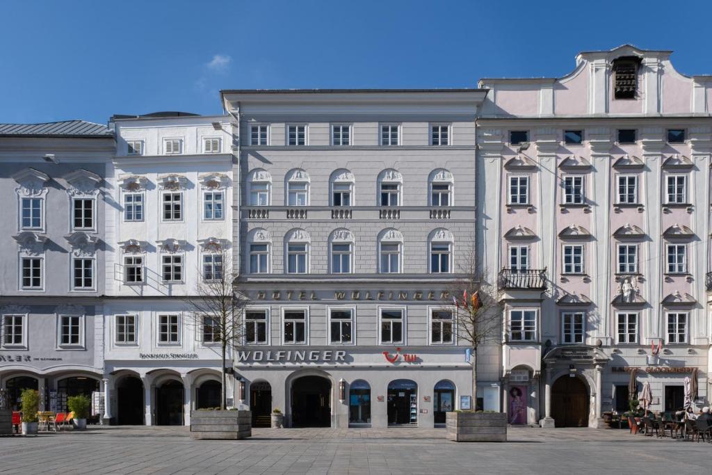 Austria Classic Hotel Wolfinger - Hauptplatz, nocleg blisko dworca Linz Hauptbahnhof