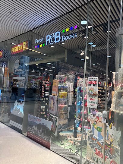 Press & Books, sklep przy dworcu Salzburg Hauptbahnhof