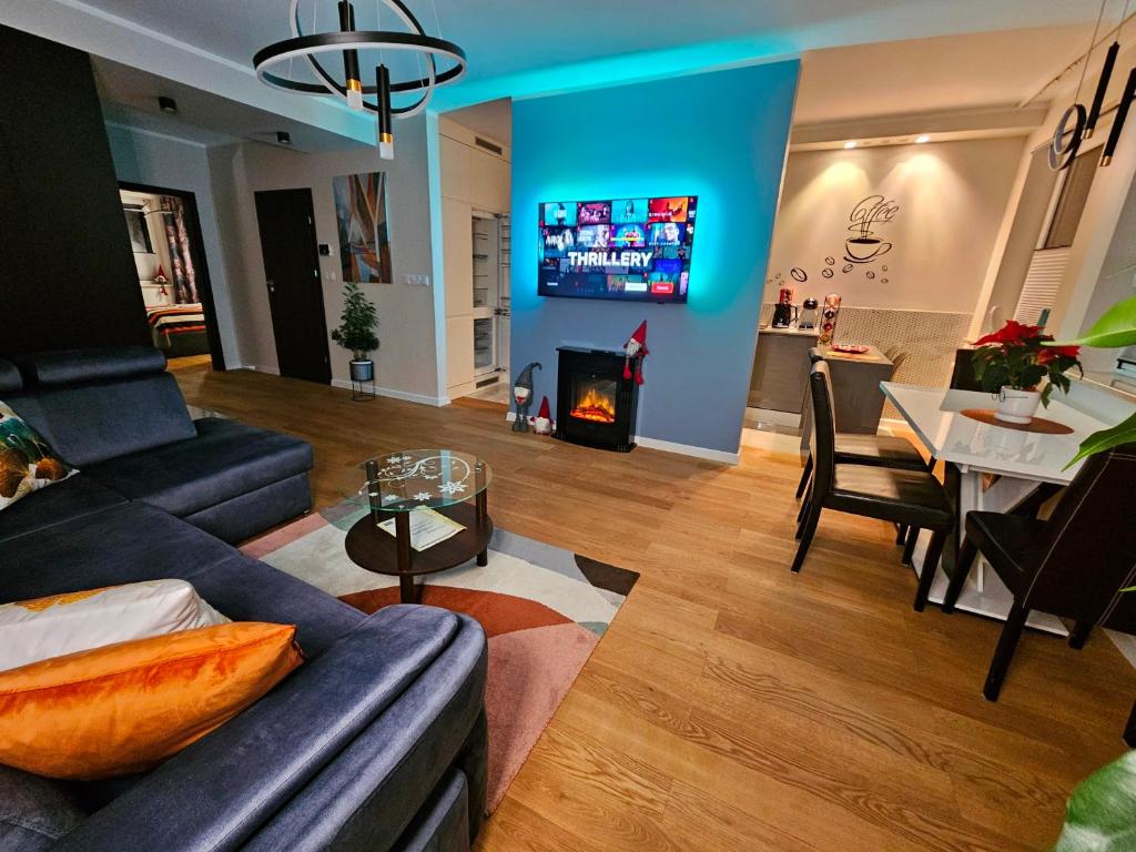 Apartament Podskarpie, nocleg blisko dworca Będzin Miasto