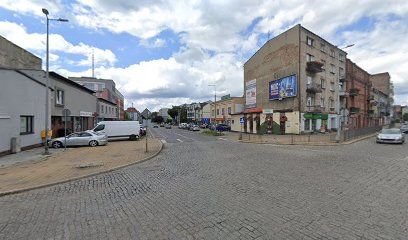 Sklep Spożywczo–Monopolowy, sklep przy dworcu Będzin Miasto