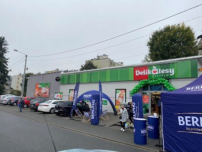 Delikatesy Centrum Bochnia Wojska Polskiego, sklep przy dworcu Bochnia