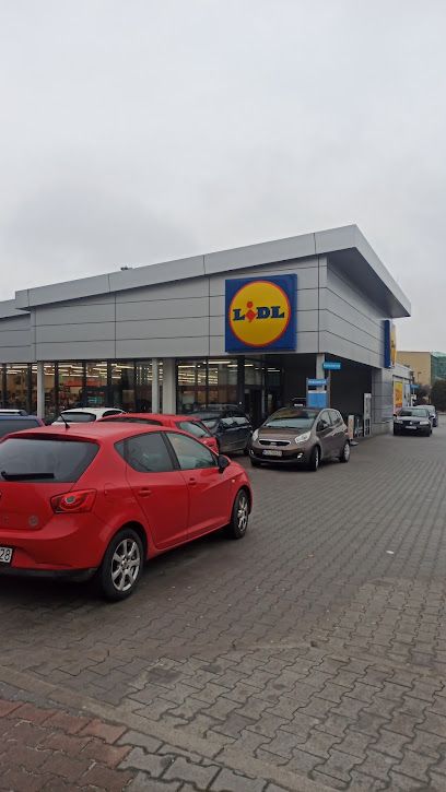 Lidl, sklep przy dworcu Bochnia