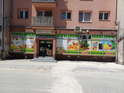 Sklep Livio "Swojak", sklep przy dworcu Brzeg