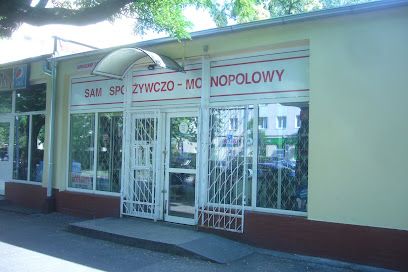 Sam Spożywczo-Monopolowy BSS, sklep przy dworcu Bydgoszcz Leśna