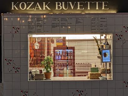 Kozak Buvette Bio in der MarktHalle, okolice dworca Basel SBB