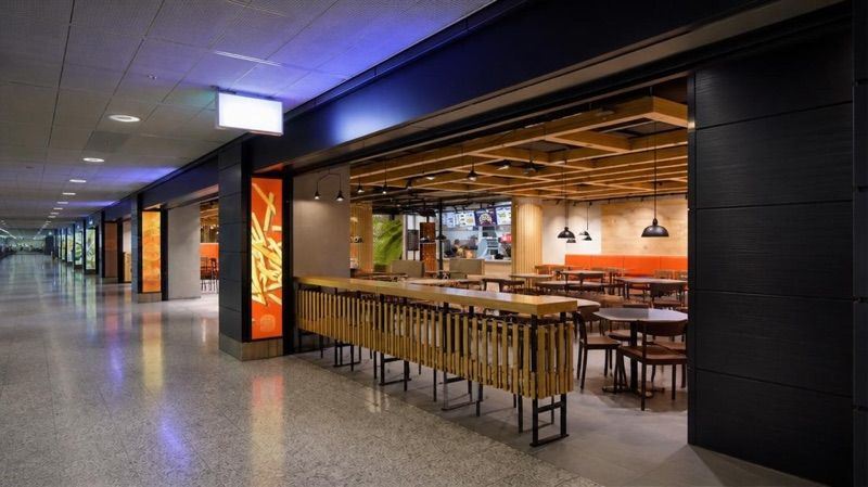 Burger King, okolice dworca Zürich Flughafen
