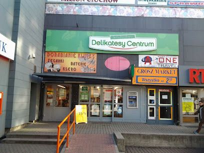 Delikatesy Centrum, sklep przy dworcu Chorzów Miasto
