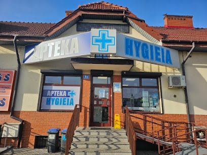 Apteka Hygieia, sklep przy dworcu Chrzanów Śródmieście