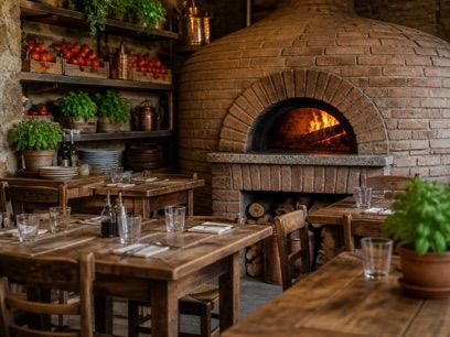 Pizzeria da Adriano 2, okolice dworca Ostrawa
