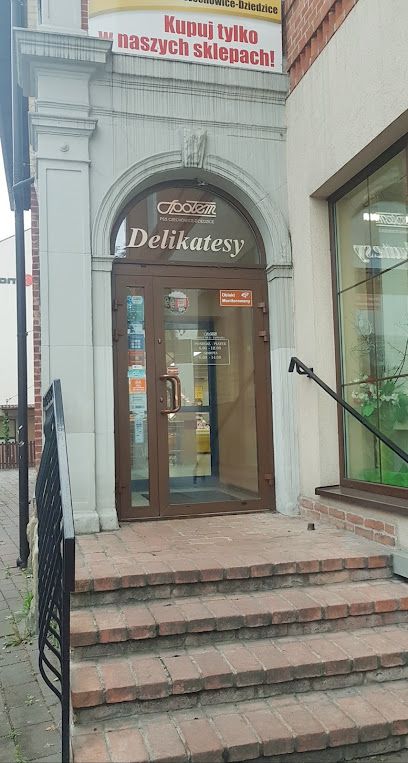 PSS Społem. Delikatesy, sklep przy dworcu Czechowice-Dziedzice
