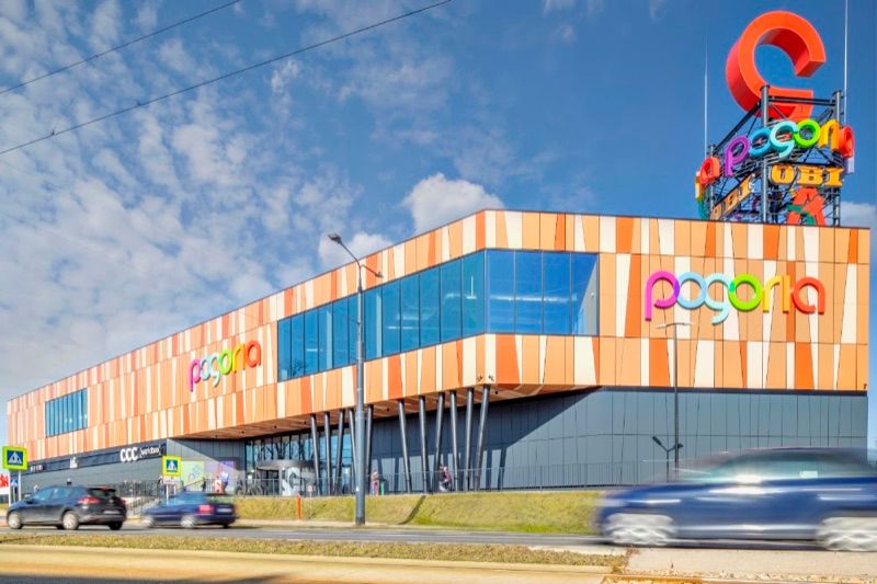 Centrum Handlowe Pogoria, galeria handlowa w pobliżu dworca Dąbrowa Górnicza