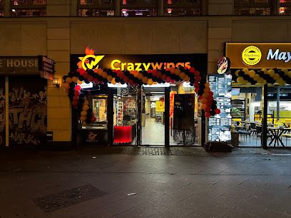 Crazy Wings, okolice dworca Frankfurt (Main) Hauptbahnhof