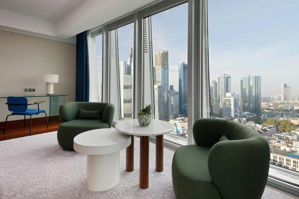 JW Marriott Hotel Frankfurt, nocleg blisko dworca Frankfurt (Main) Hauptbahnhof