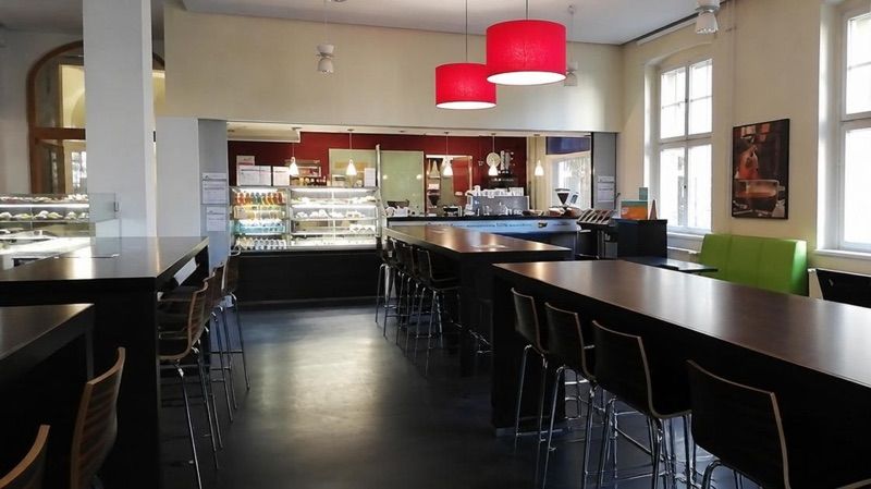 Coffeebar Studentenwerk, okolice dworca Bahnhof, Frankfurt (Oder)