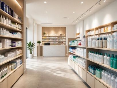 Apotheke am Dermatologikum, sklep przy dworcu Dammtor