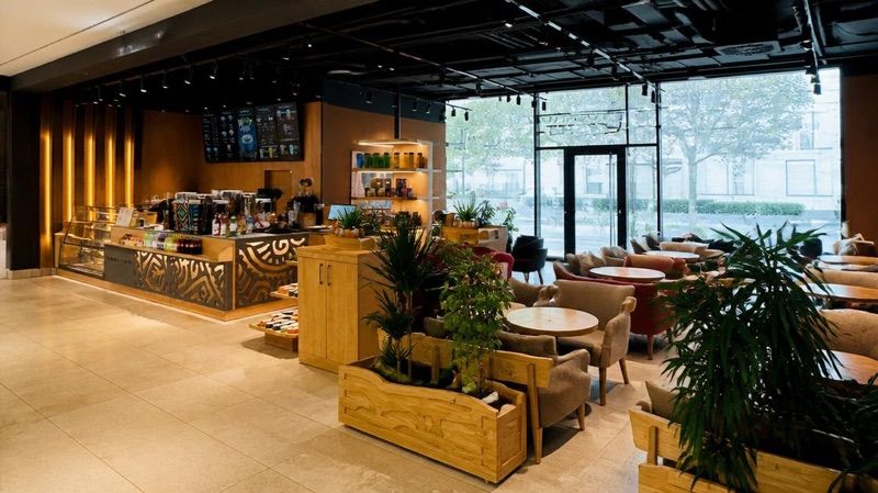 Tucano Coffee München, okolice dworca Pasing