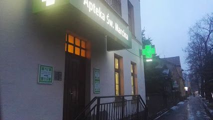 Apteka św. Marcina, sklep przy dworcu Dobiegniew