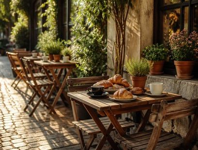 Cafè di Fiore, okolice dworca Barcelona-Sants