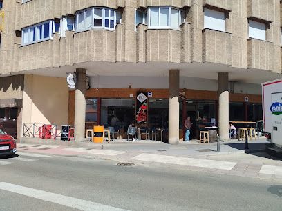 Cafetería Vías, okolice dworca León