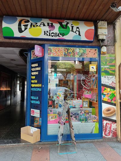 Kiosco Gran Vía, sklep przy dworcu León