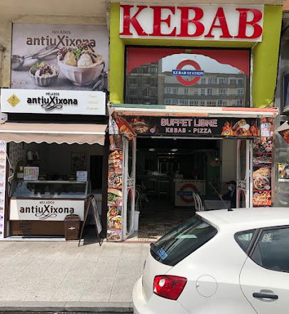 Kebab Station, okolice dworca Estacion de Santander
