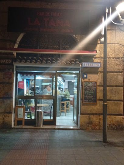 Bar de tapas La Tana, okolice dworca Tarragona