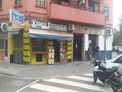 Kiosco Ativall, sklep przy dworcu Joaquín Sorolla