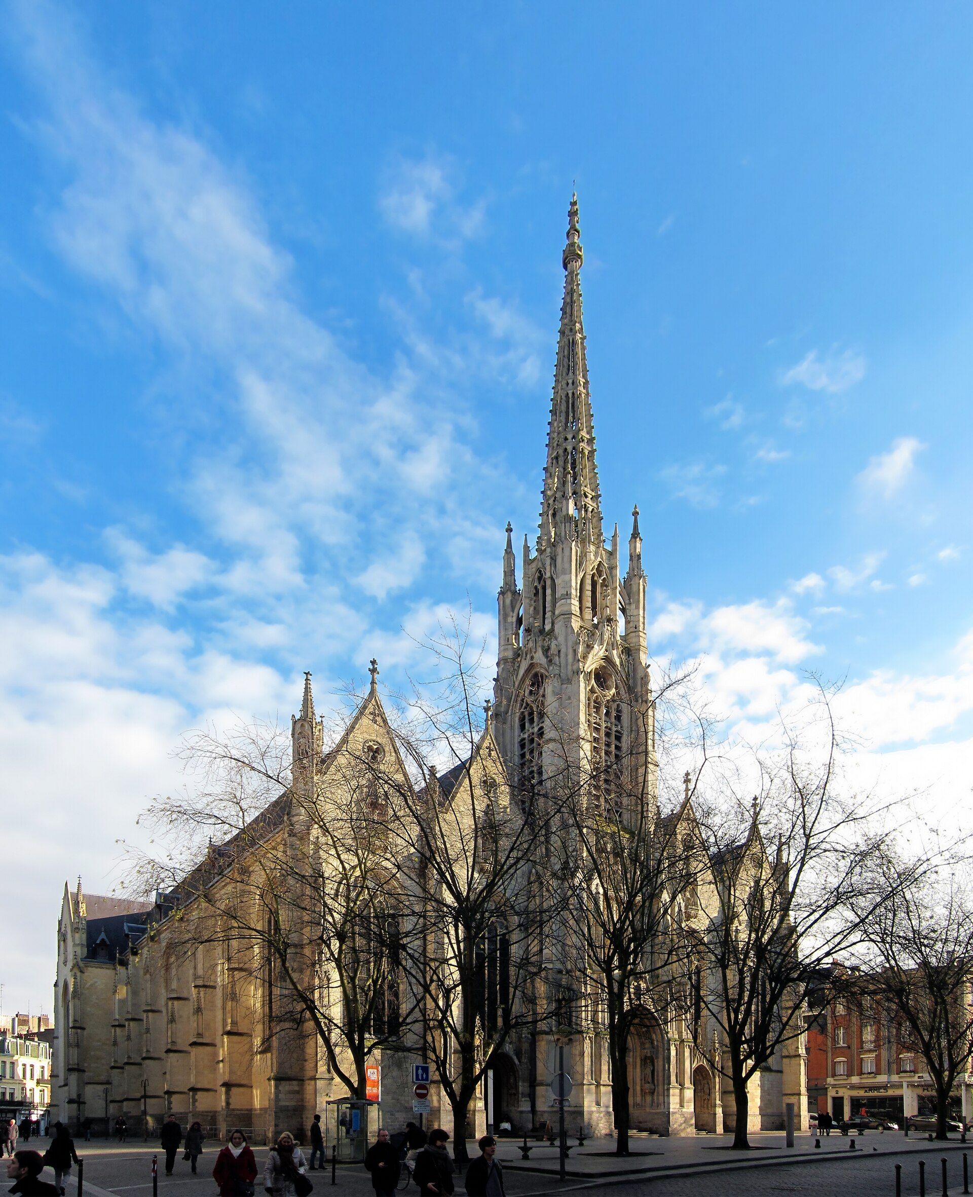 Église Saint-Maurice de Lille, atrakcja w pobliżu dworca Lille Europe