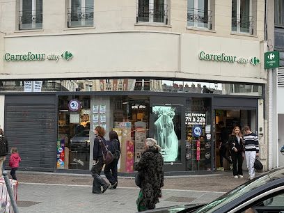 Carrefour City, sklep przy dworcu Lille Flandres