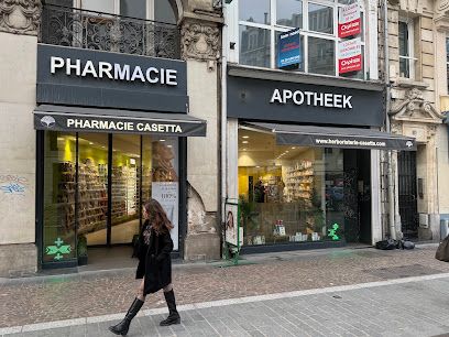 Apotheek Pharmacie Casetta, sklep przy dworcu Lille Flandres