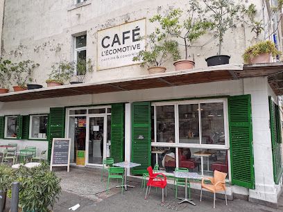 Café l'Écomotive, okolice dworca Marseille-St-Charles