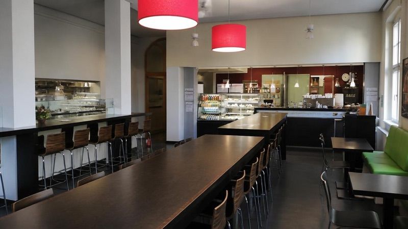 Coffeebar Studentenwerk, okolice dworca Bahnhof, Frankfurt (Oder)