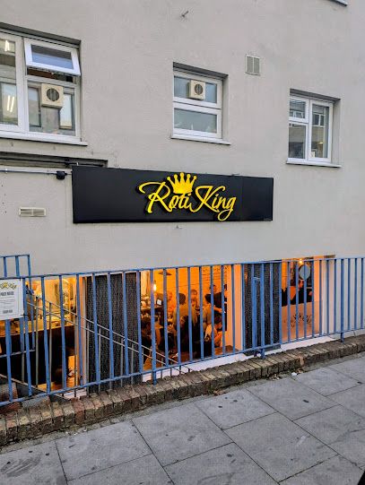 Roti King, okolice dworca Euston