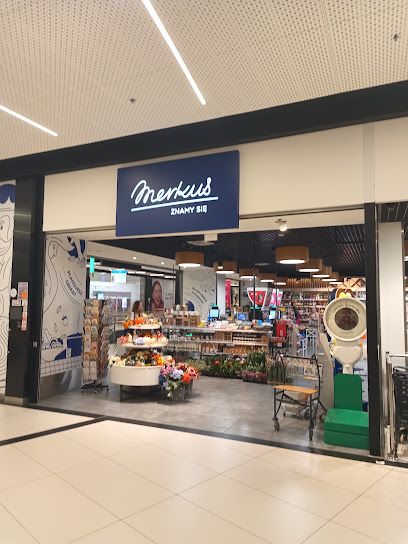 Merkus Supermarket, sklep przy dworcu Dworzec PKP Gdańsk Wrzeszcz