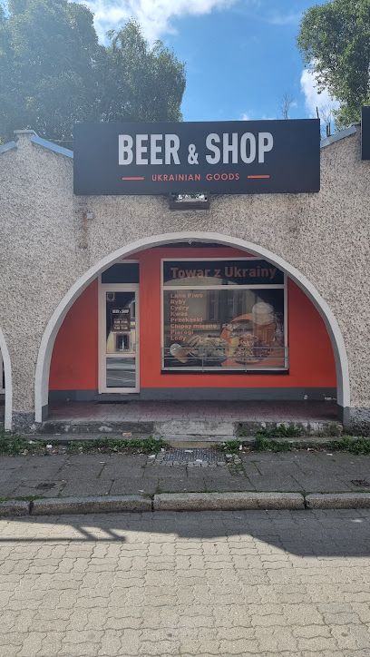 Beer&Shop, sklep przy dworcu Dworzec Kolejowy Gorzów Główny PKP