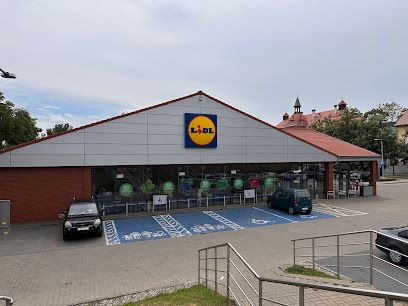 Lidl, sklep przy dworcu Gorzów Wielkopolski Wschodni