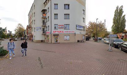 Apteka Centralna Grodzisk Maz./Punkt Szczepień, sklep przy dworcu Grodzisk Mazowiecki