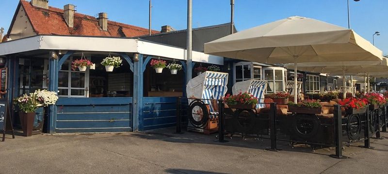 Restauracja PORTO Hel, okolice dworca Hel