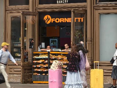 Fornetti, okolice dworca Budapest-Keleti
