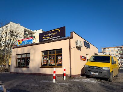Sklep firmowy Nowak & Nowak Masarnia Murzynno, sklep przy dworcu Inowrocław Rąbinek