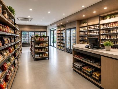 MINI MARKET DI RM GROUP, sklep przy dworcu Roma Tiburtina
