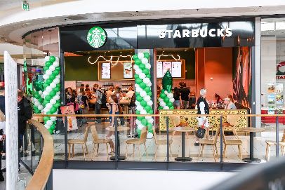 Starbucks, okolice dworca Kalisz