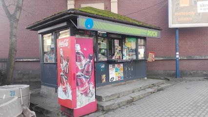 Kiosk RUCH, sklep przy dworcu Kłodzko Miasto