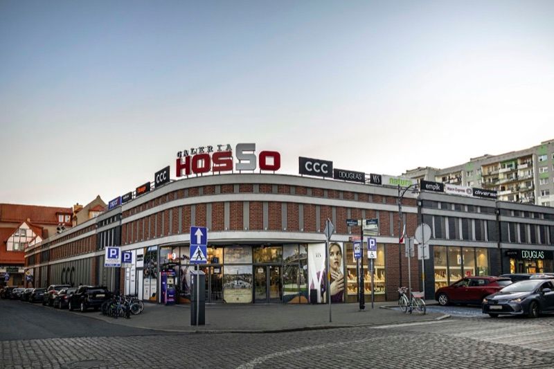 Galeria Hosso, galeria handlowa w pobliżu dworca Kołobrzeg