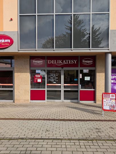 Delikatesy Premium "Baster", sklep przy dworcu Krosno