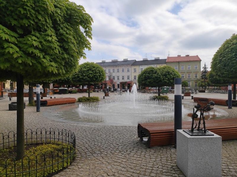 Rynek w Kutnie, atrakcja w pobliżu dworca Kutno